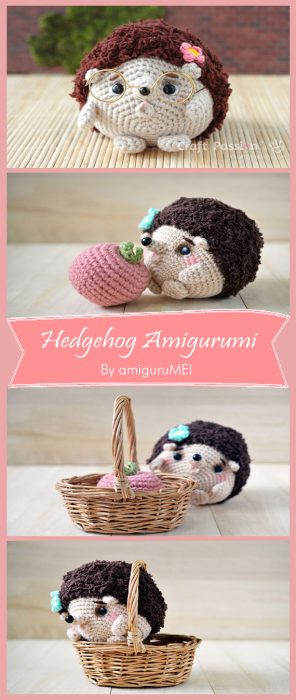 Hedgehog Amigurumi By amiguruMEI