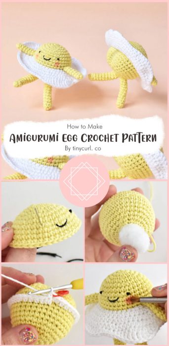 Amigurumi Egg Crochet Pattern By tinycurl. co