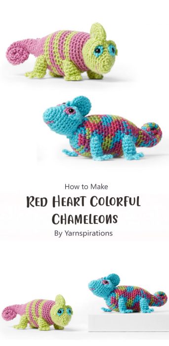 Red Heart Colorful Chameleons By Yarnspirations
