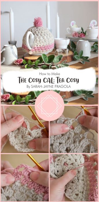 The Cosy CAL Tea Cosy By SARAH-JAYNE FRAGOLA