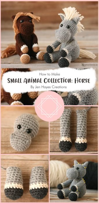 Small Animal Collection: Horse By Jen Hayes Creations