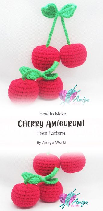 Cherry Amigurumi By Amigu World