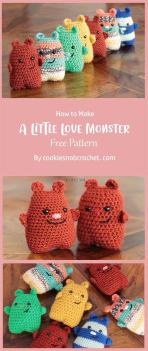 A Little Love Monster By cookiesnobcrochet. com