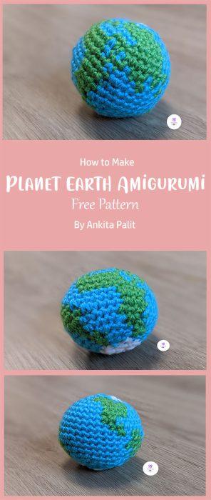 Planet Earth Amigurumi By Ankita Palit