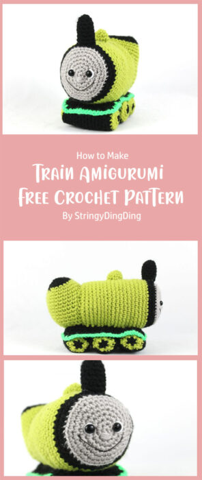 Train Amigurumi - Free Crochet Pattern By StringyDingDing