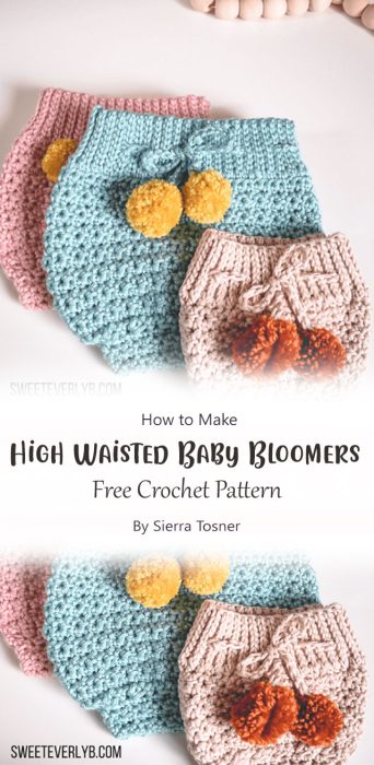 High Waisted Baby Bloomers By Sierra Tosner