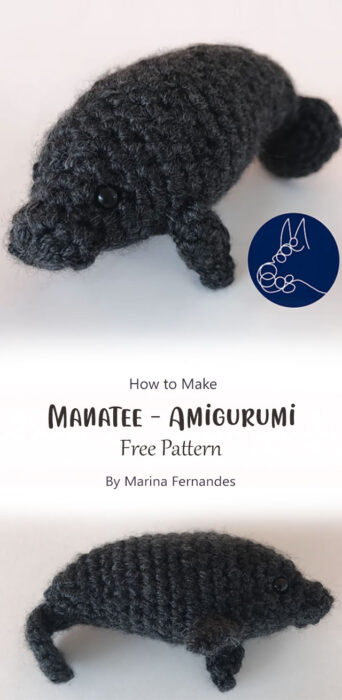 Manatee - Amigurumi By Marina Fernandes