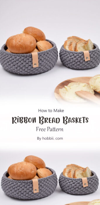 Ribbon Bread Baskets By hobbii. com
