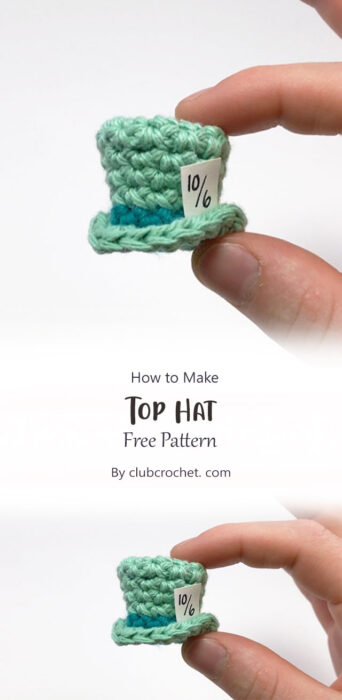 Top Hat Pattern By clubcrochet. com