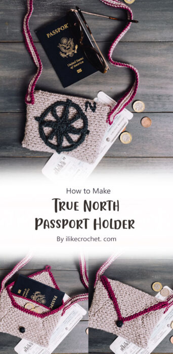 True North Passport Holder By ilikecrochet. com