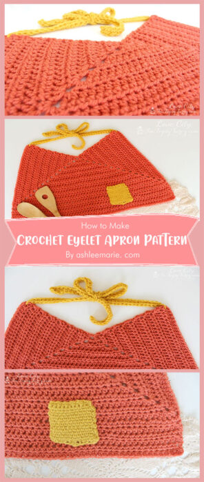 Crochet Eyelet Apron Pattern By ashleemarie. com