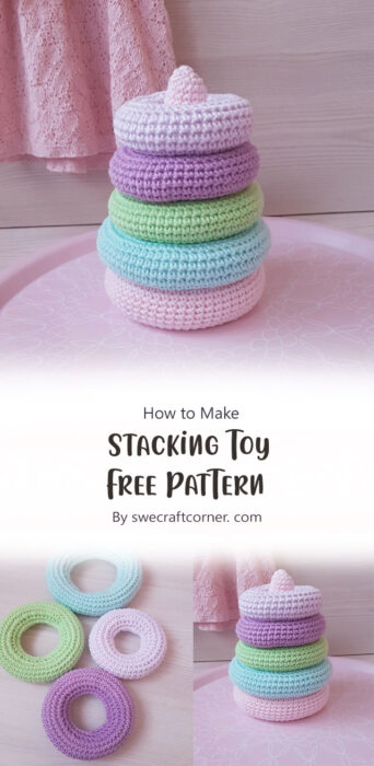 Stacking Toy Free Pattern By swecraftcorner. com
