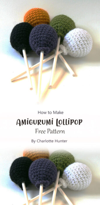 Amigurumi Lollipop By Charlotte Hunter