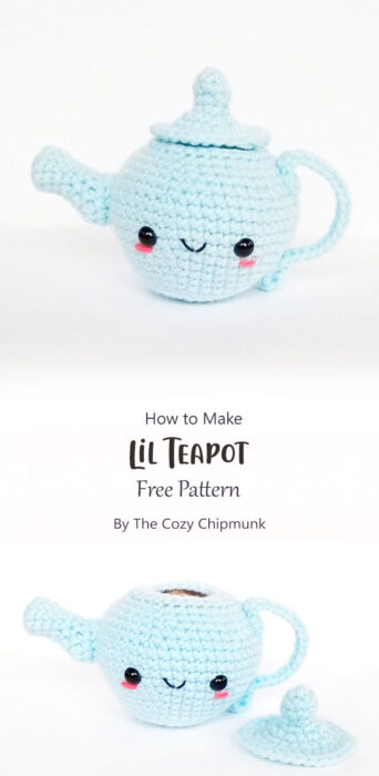 Lil Teapot By The Cozy Chipmunk