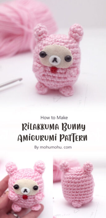 Rilakkuma Bunny Amigurumi Pattern By mohumohu. com