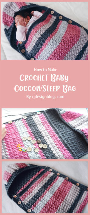 Crochet Baby CocoonSleep Bag By cjdesignblog. com