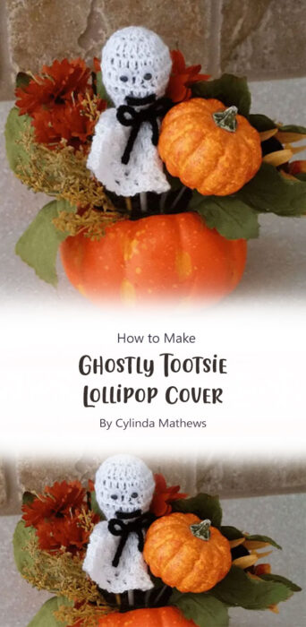 Ghostly Tootsie Lollipop Cover By Cylinda Mathews