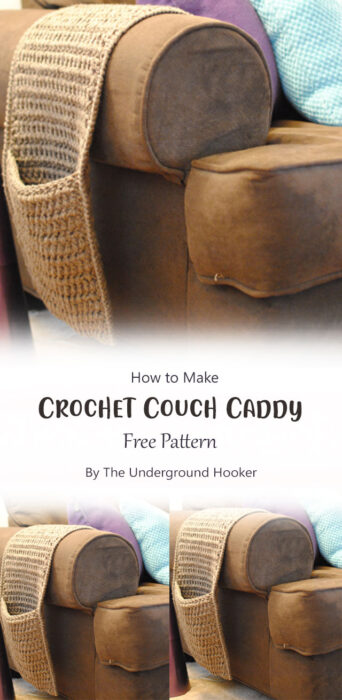 Crochet Couch Caddy By The Underground Hooker