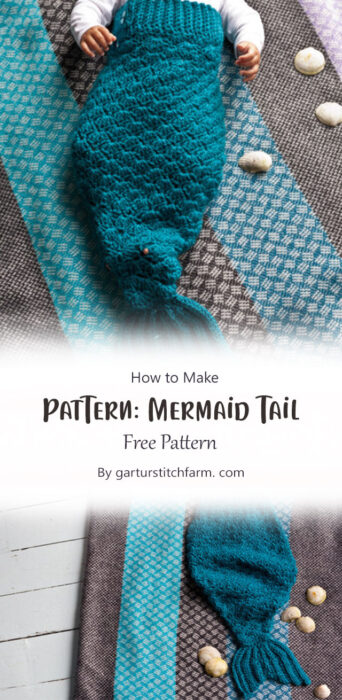 Pattern: Mermaid Tail By garturstitchfarm. com
