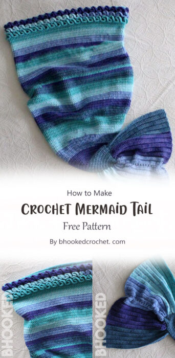 Crochet Mermaid Tail By bhookedcrochet. com
