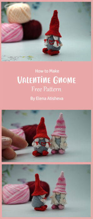 Valentine Gnome By Elena Atisheva