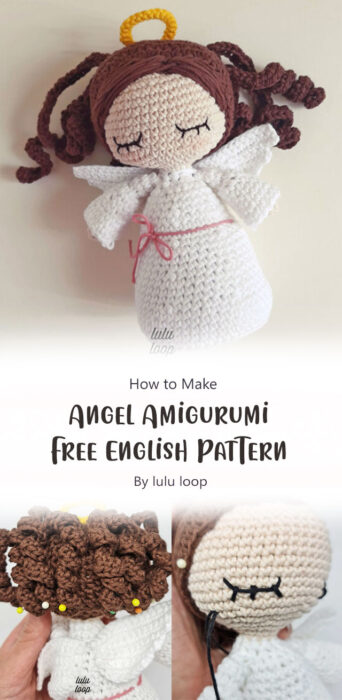Angel Amigurumi - Free English Pattern By lulu loop