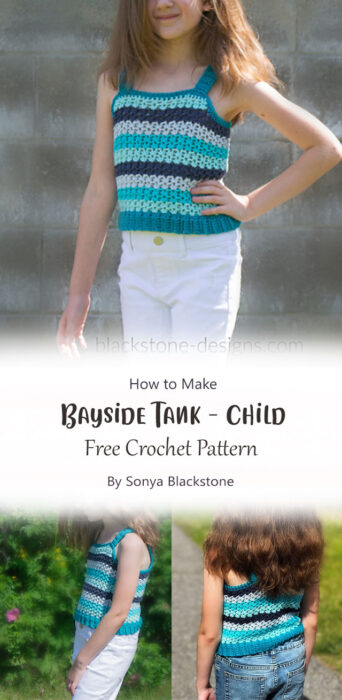 Bayside Tank - Child By Sonya Blackstone