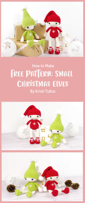 Free Pattern: Small Christmas Elves By Kristi Tullus