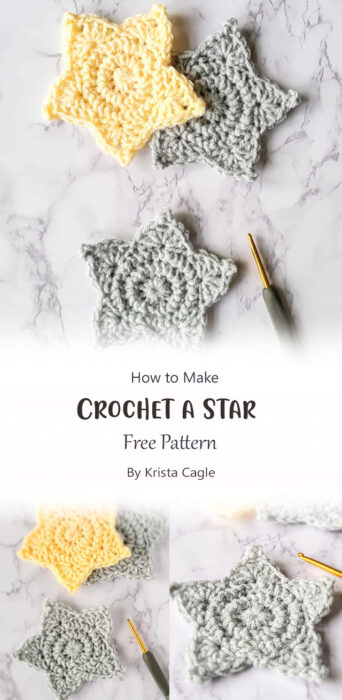 How to Crochet a Star By Krista Cagle