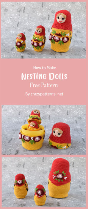 Nesting Dolls By crazypatterns. net