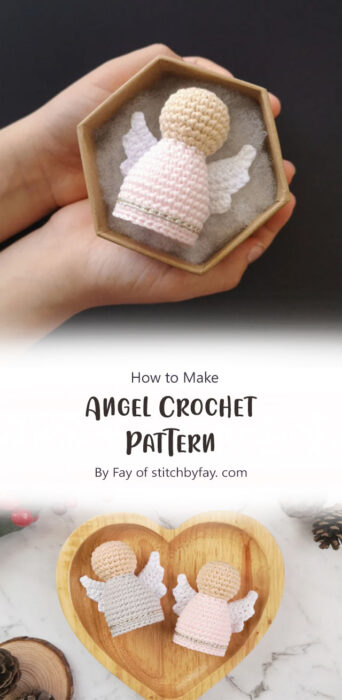 Angel Crochet Pattern By Fay of stitchbyfay. com