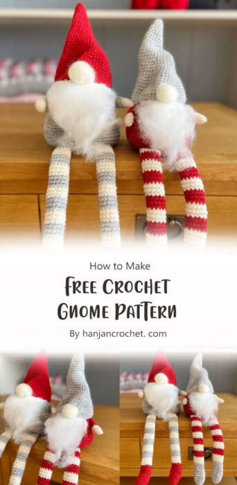 Free Crochet Gnome Pattern (Adorable and Beginner Friendly!) By hanjancrochet. com