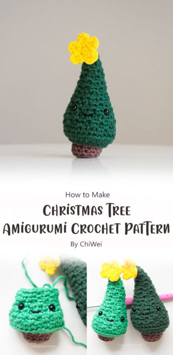 Christmas Tree Amigurumi Crochet Pattern By ChiWei