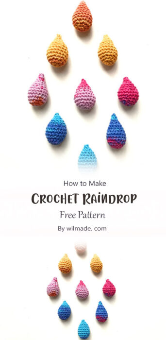 Crochet Raindrop By wilmade. com