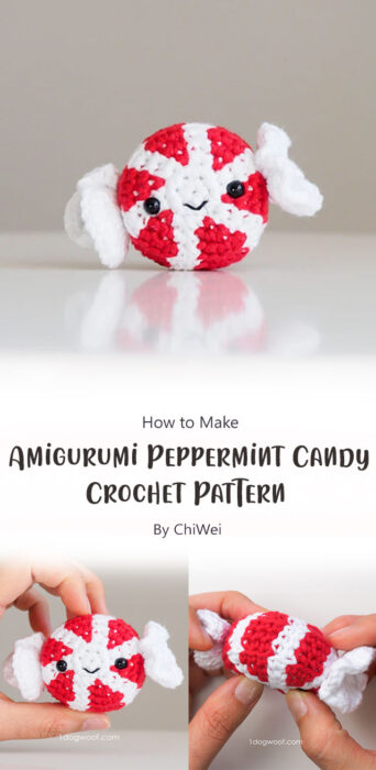 Amigurumi Peppermint Candy Crochet Pattern By ChiWei