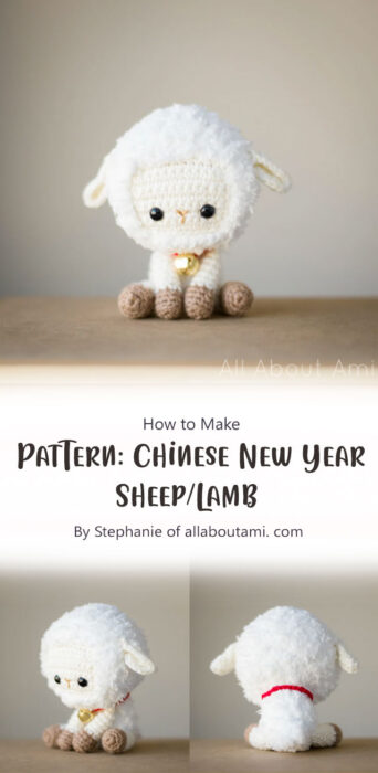 Pattern Chinese New Year SheepLamb By Stephanie of allaboutami. com