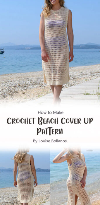 Crochet Beach Cover Up Pattern By Louise Bollanos