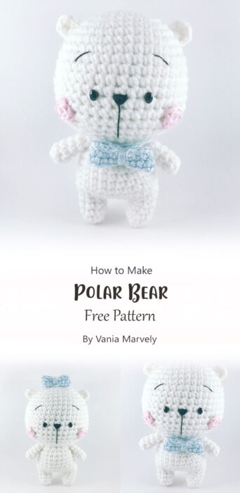 Polar Bear By Vania Marvely