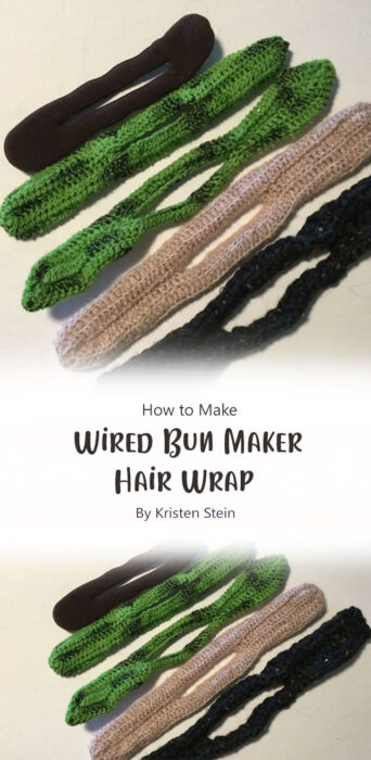 Wired Bun Maker Hair Wrap By Kristen Stein