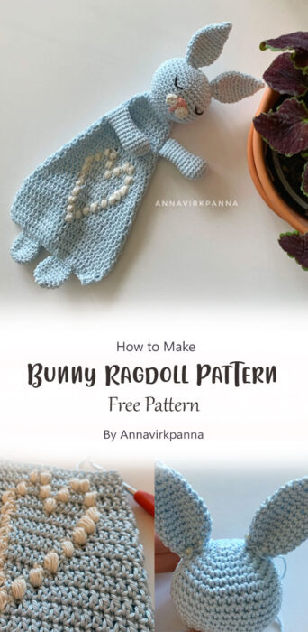 Bunny Ragdoll Pattern By Annavirkpanna