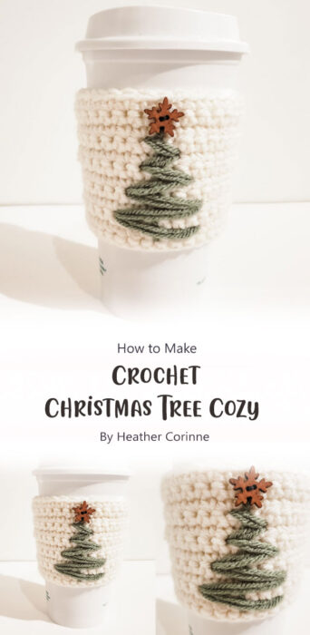 Crochet Christmas Tree Cozy By Heather Corinne
