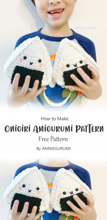 Onigiri Amigurumi Pattern By ANNIEGURUMI