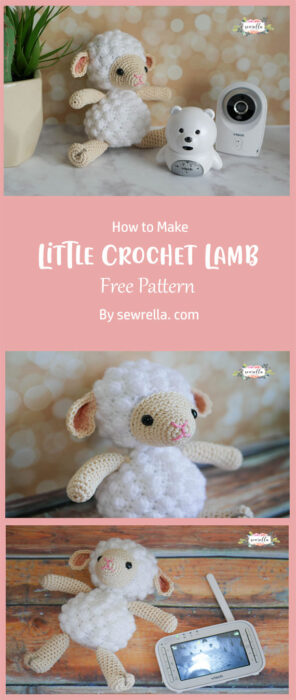Little Crochet Lamb By sewrella. com