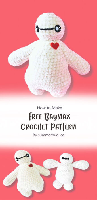 Free Baymax Crochet Pattern By summerbug. ca