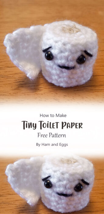 Tiny Toilet Paper By Ham and Eggs