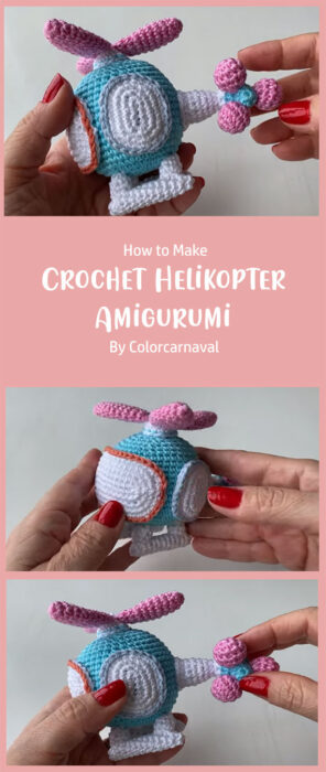 Crochet Helikopter Amigurumi By Colorcarnaval