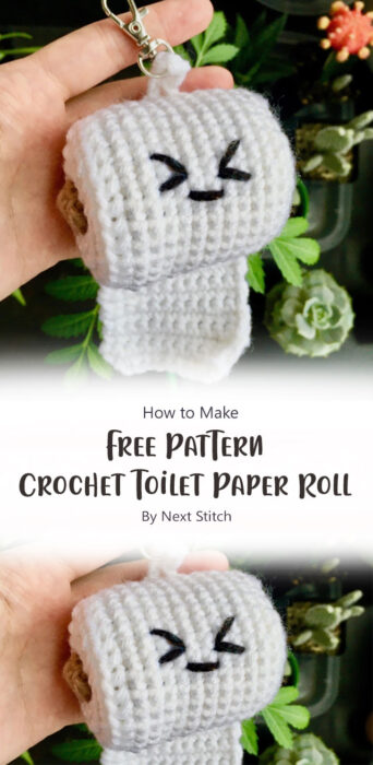 Free Pattern: Crochet Toilet Paper Roll By Next Stitch