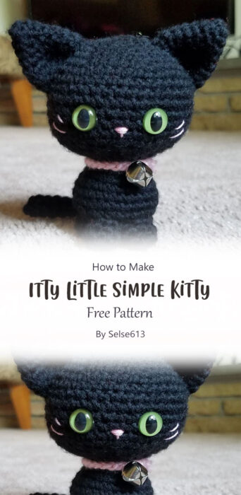 Itty Little Simple Kitty By Selse613