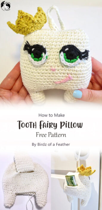 Tooth Fairy Pillow By Birdz of a Feather
