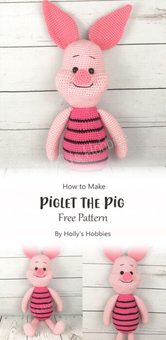 Piglet the Pig By Holly's Hobbies